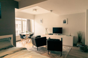 Ruime 2 pers studio bij casino Oostende: geniet van zee, kunst, en relax